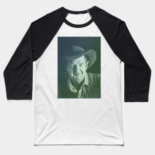 Slim Dusty- Green Baseball T-Shirt